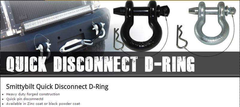 Quick disconnect tow rings | Hummer4x4Offroad
